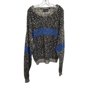 Tony Lambert Knit Cotton Sweater XL